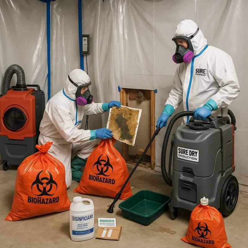 Contaminated Water Handling Protocols process in Childersburg, AL