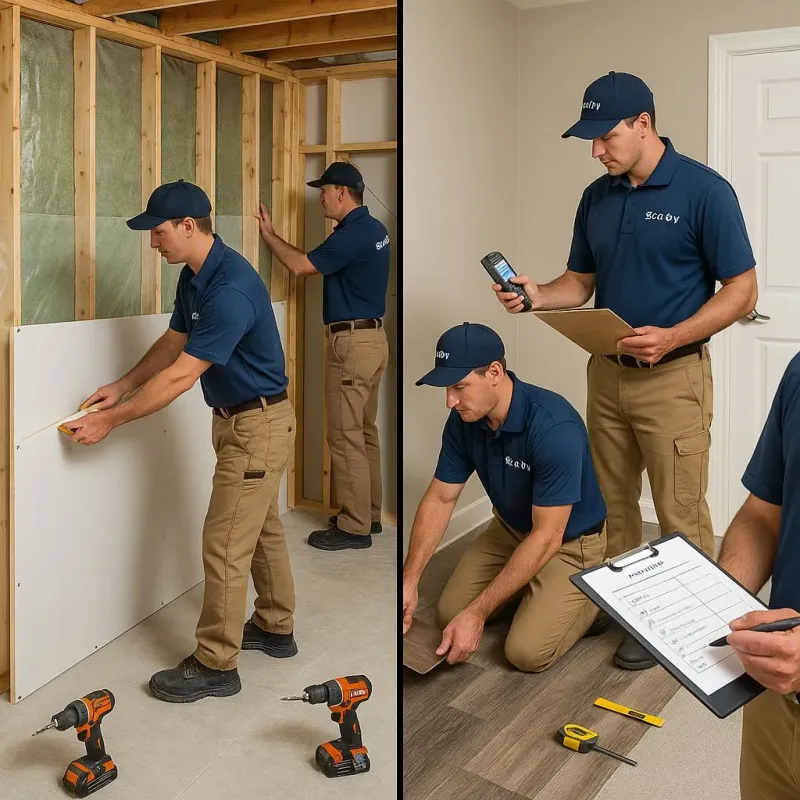 Repairs and Reconstruction process in Childersburg, AL
