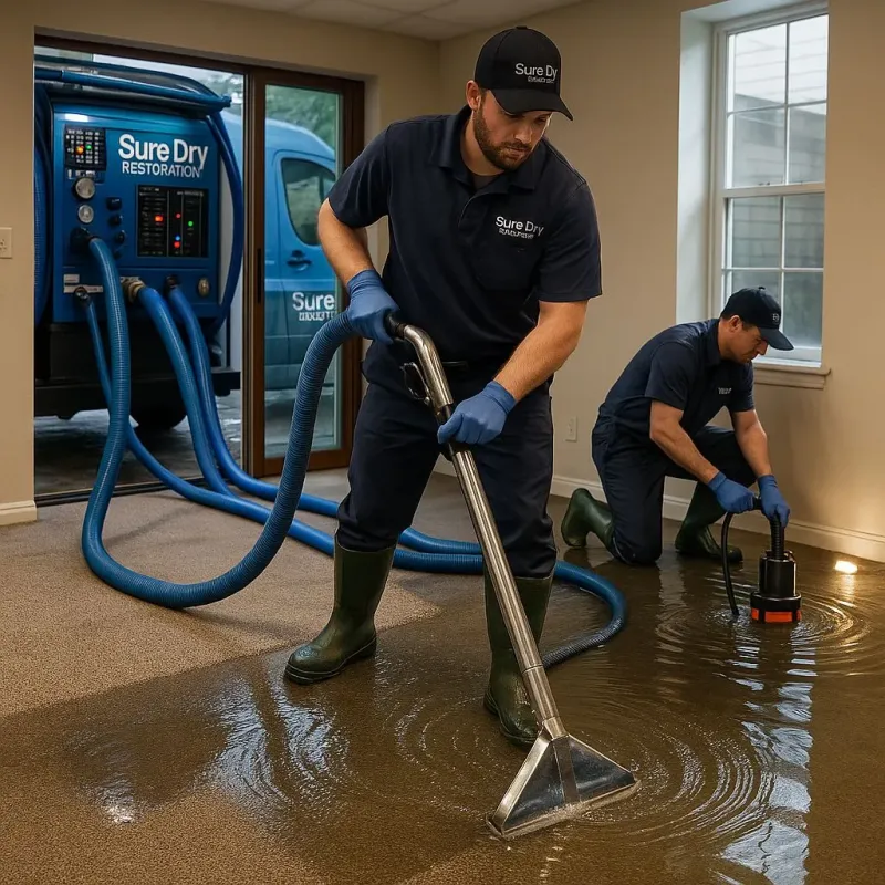 Water Extraction and Removal process in Childersburg, AL